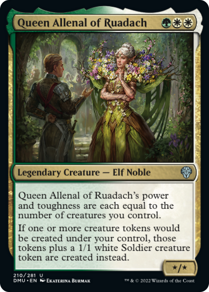 Magic: The Gathering - Queen Allenal of Ruadach Foil - Dominaria United