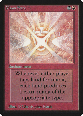 Magic: The Gathering - Mana Flare - Limited Edition Beta