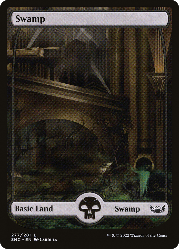 Magic: The Gathering - Swamp - Streets of New Capenna