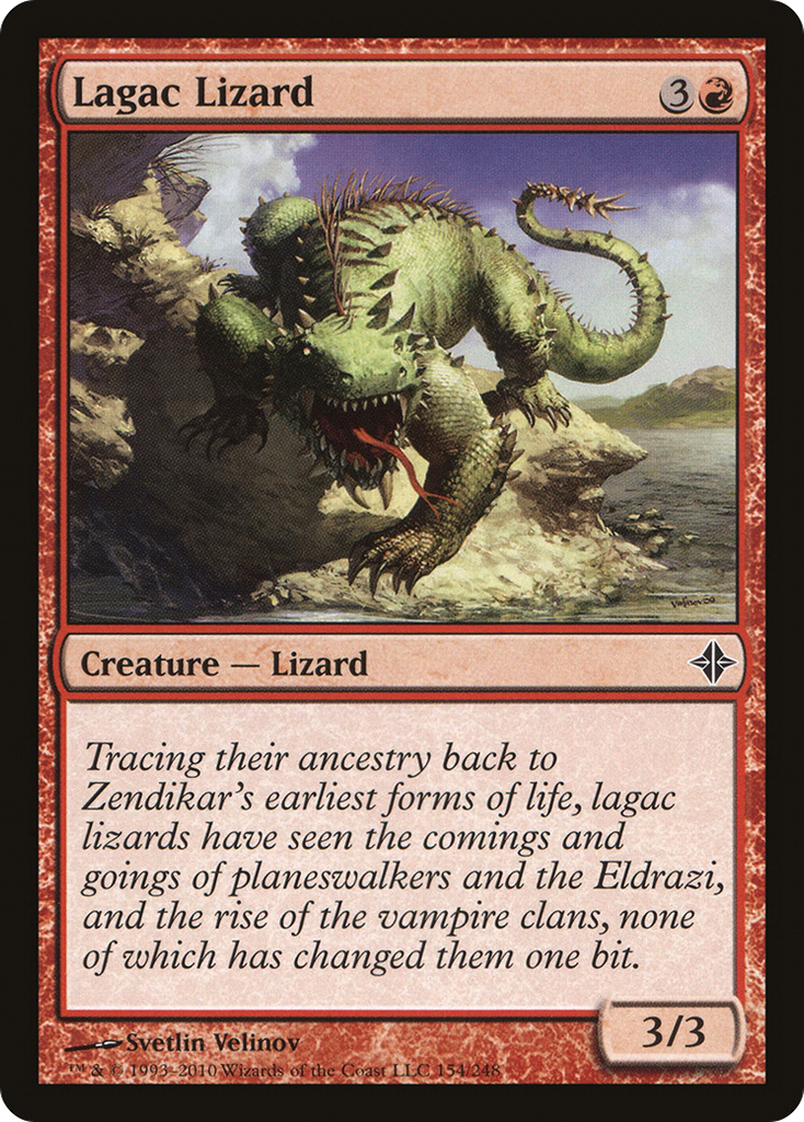 Magic: The Gathering - Lagac Lizard - Rise of the Eldrazi
