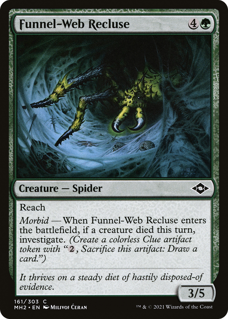 Magic: The Gathering - Funnel-Web Recluse - Modern Horizons 2