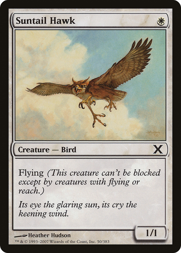 Magic: The Gathering - Suntail Hawk - Tenth Edition