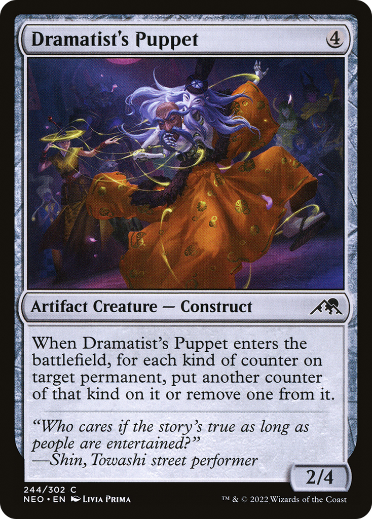 Magic: The Gathering - Dramatist's Puppet - Kamigawa: Neon Dynasty