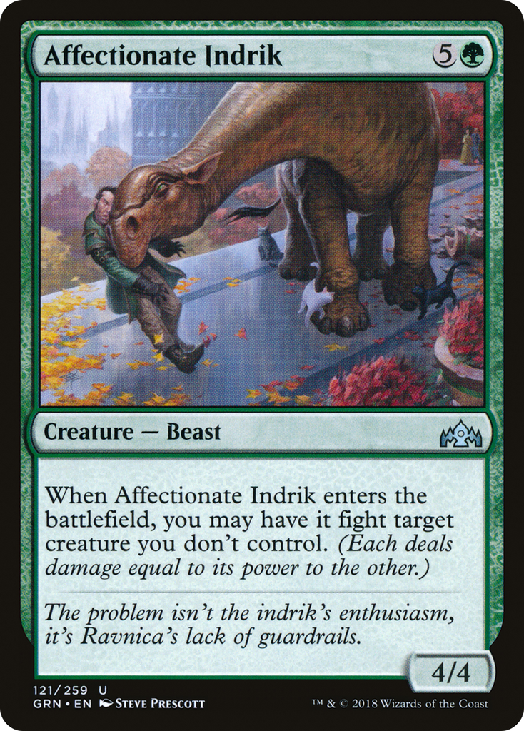 Magic: The Gathering - Affectionate Indrik - Guilds of Ravnica