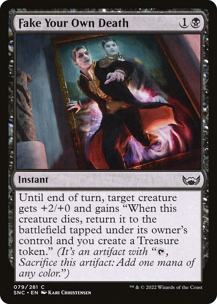 Magic: The Gathering - Fake Your Own Death Foil - Streets of New Capenna