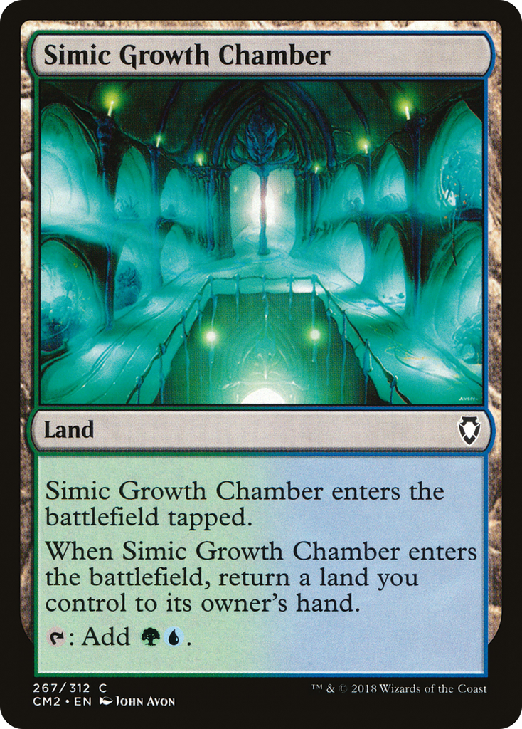 Magic: The Gathering - Simic Growth Chamber - Commander Anthology Volume II