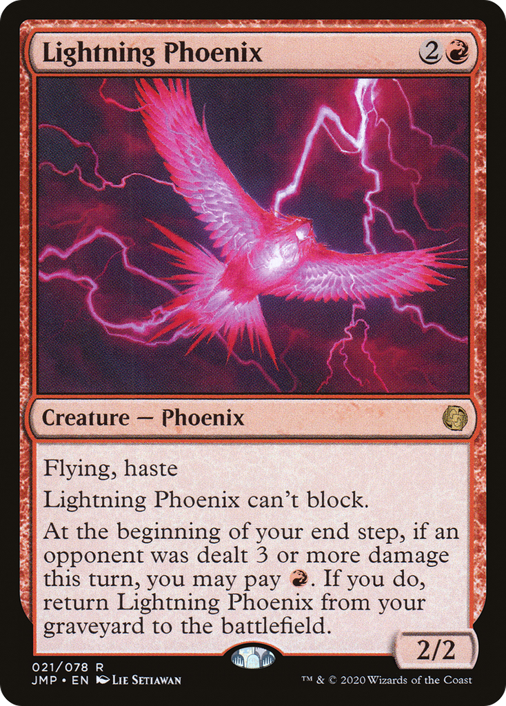 Magic: The Gathering - Lightning Phoenix - Jumpstart