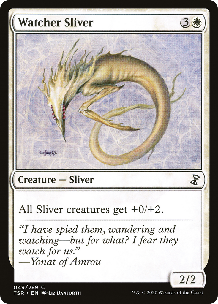 Magic: The Gathering - Watcher Sliver - Time Spiral Remastered