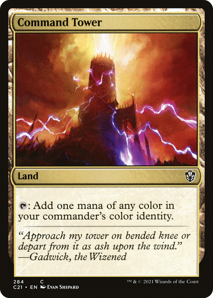 Magic: The Gathering - Command Tower - Commander 2021