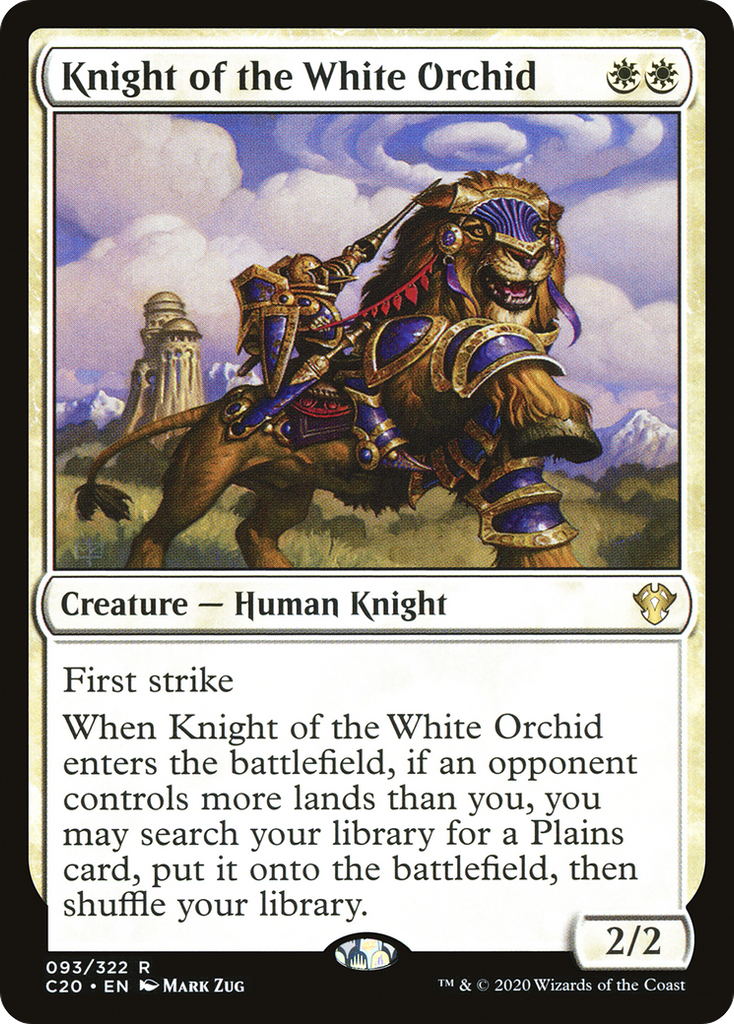 Magic: The Gathering - Knight of the White Orchid - Commander 2020