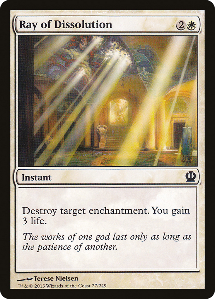 Magic: The Gathering - Ray of Dissolution - Theros