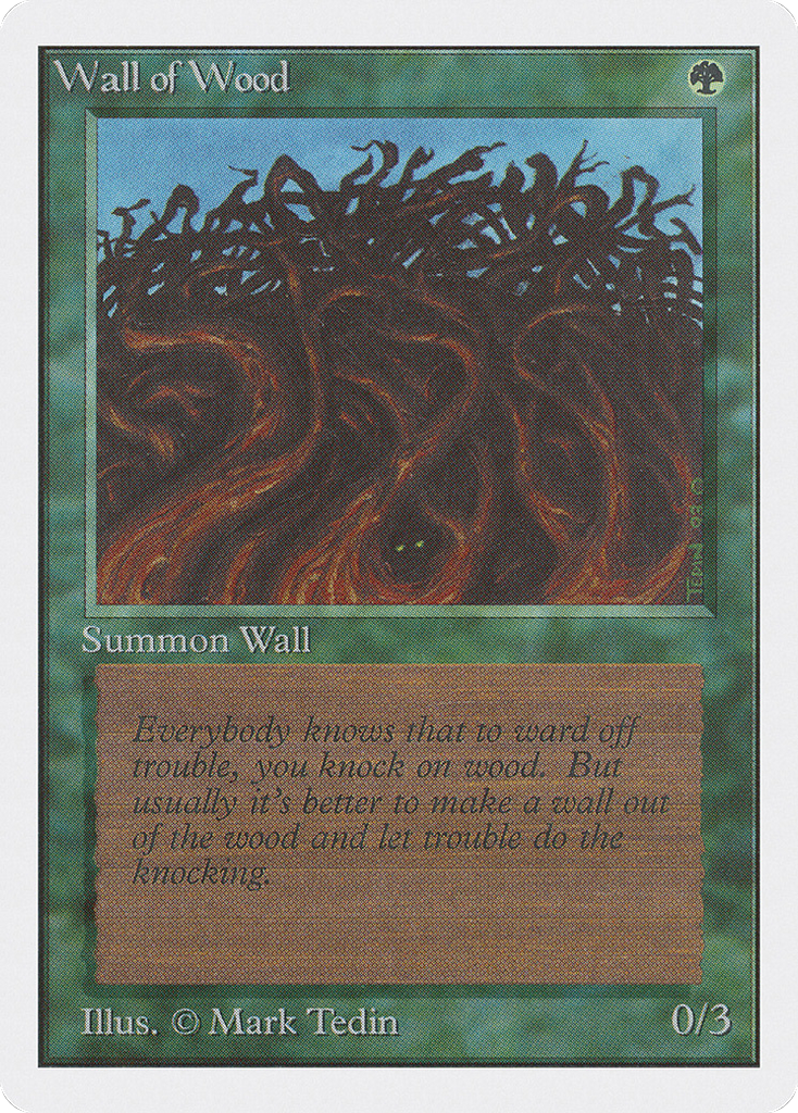 Magic: The Gathering - Wall of Wood - Unlimited Edition