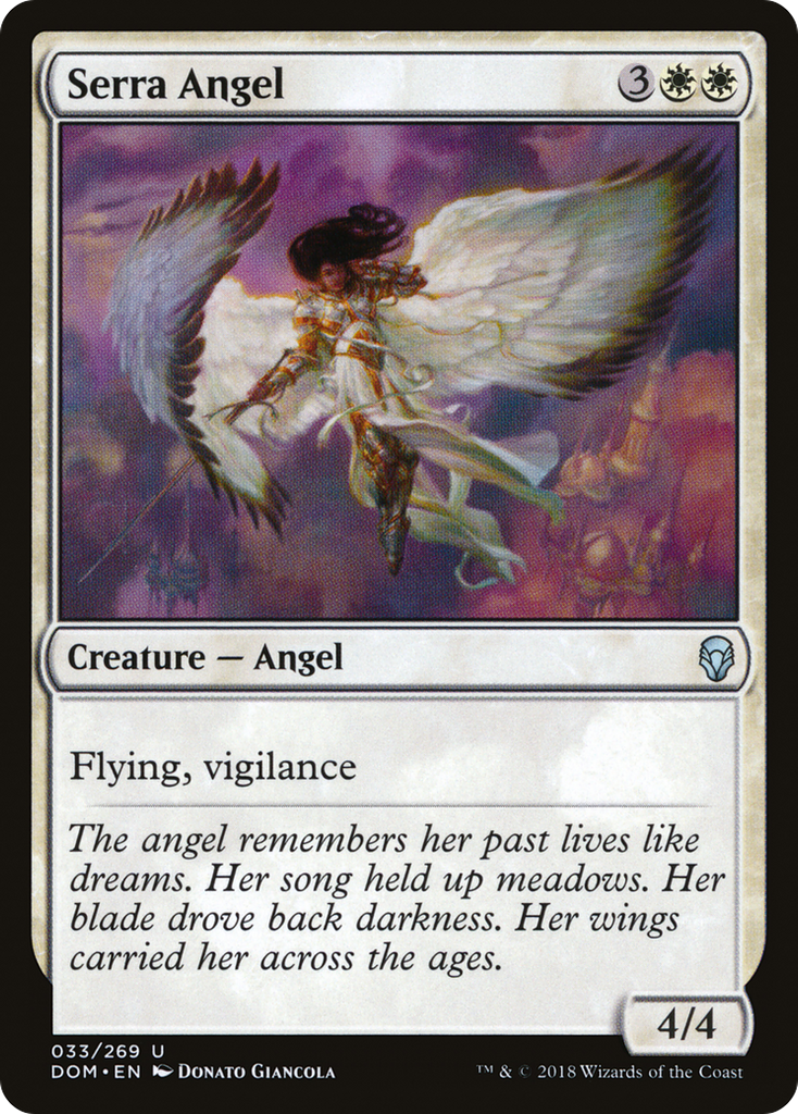 Magic: The Gathering - Serra Angel - Dominaria
