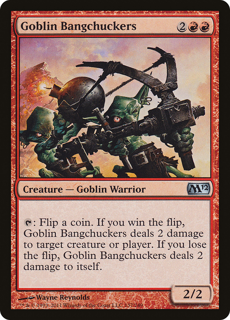 Magic: The Gathering - Goblin Bangchuckers - Magic 2012