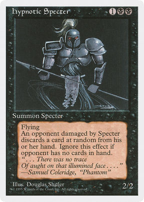 Magic: The Gathering - Hypnotic Specter - Fourth Edition