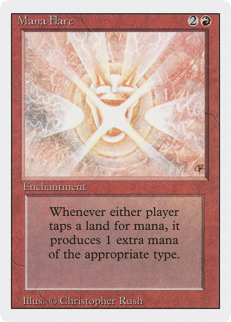 Magic: The Gathering - Mana Flare - Revised Edition