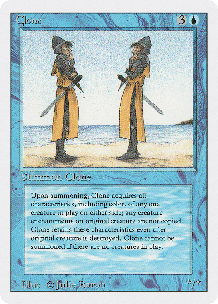 Magic: The Gathering - Clone - Revised Edition