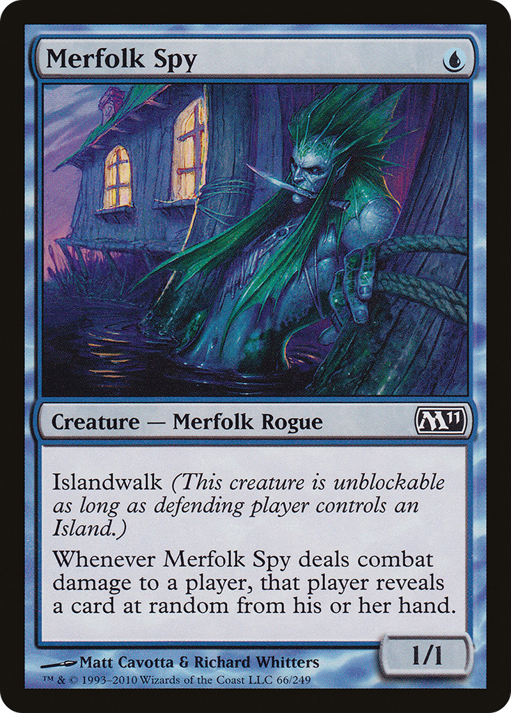 Magic: The Gathering - Merfolk Spy - Magic 2011