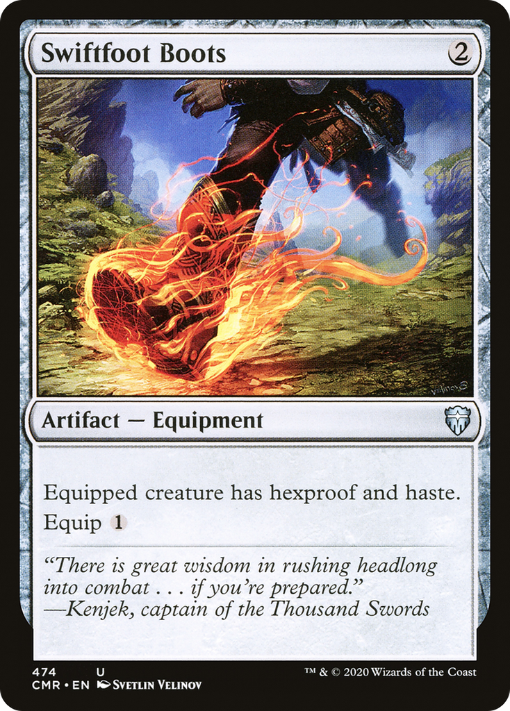 Magic: The Gathering - Swiftfoot Boots - Commander Legends