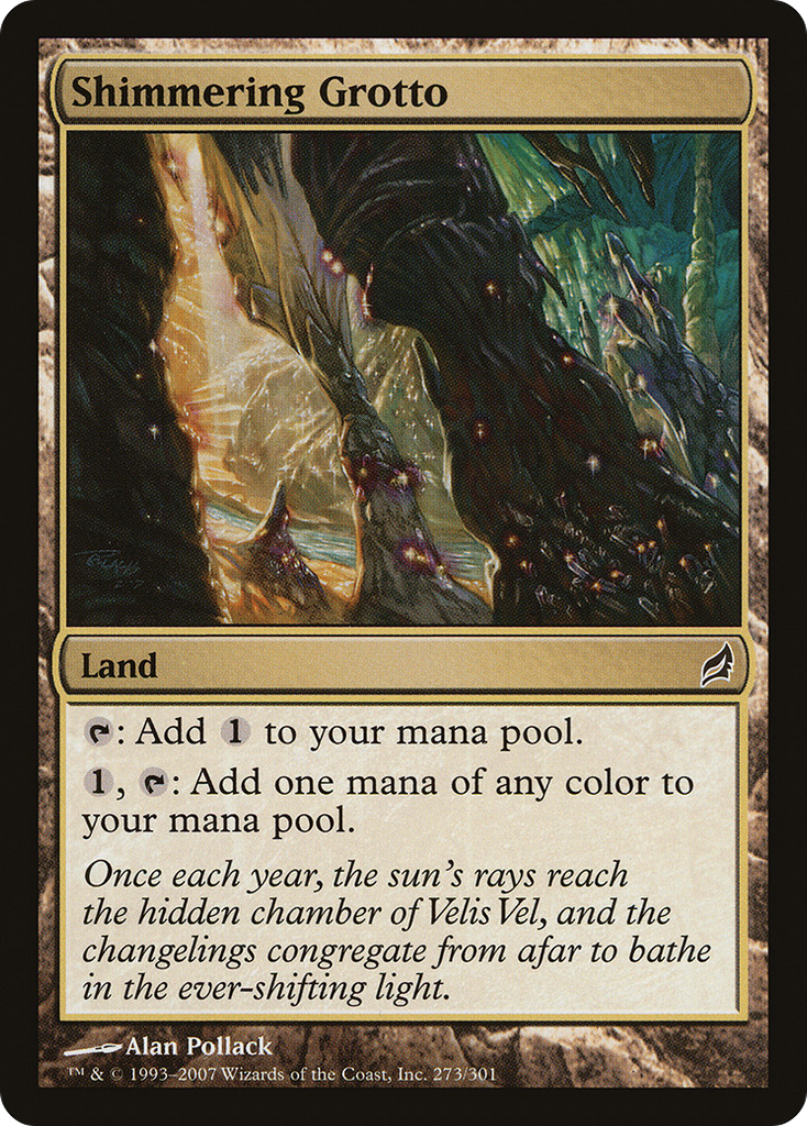 Magic: The Gathering - Shimmering Grotto - Lorwyn