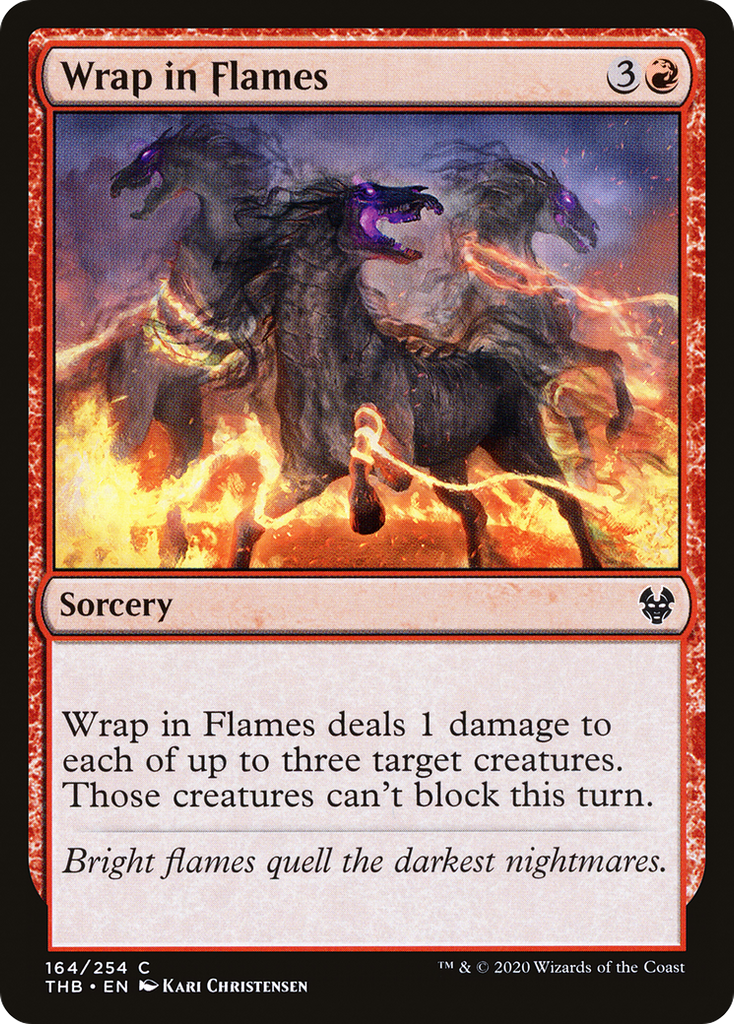 Magic: The Gathering - Wrap in Flames - Theros Beyond Death