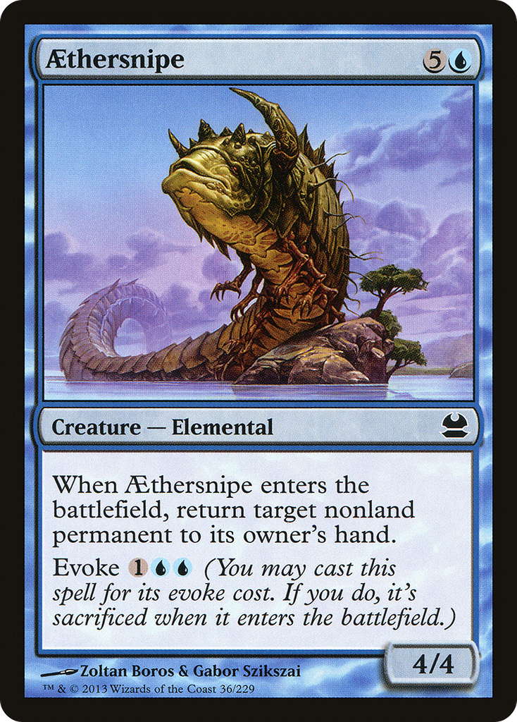Magic: The Gathering - Aethersnipe - Modern Masters