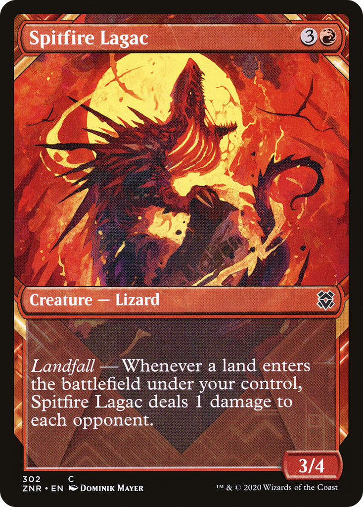 Magic: The Gathering - Spitfire Lagac - Zendikar Rising