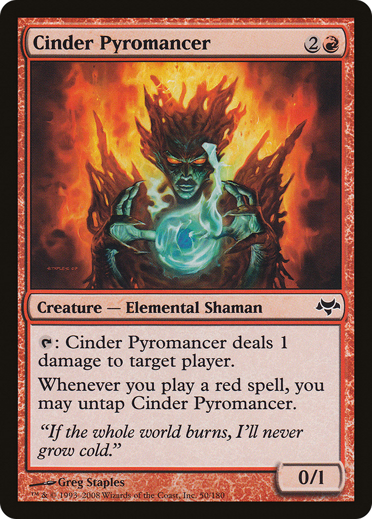 Magic: The Gathering - Cinder Pyromancer - Eventide
