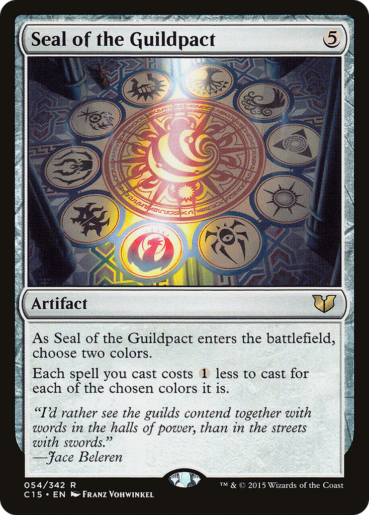 Magic: The Gathering - Seal of the Guildpact - Commander 2015