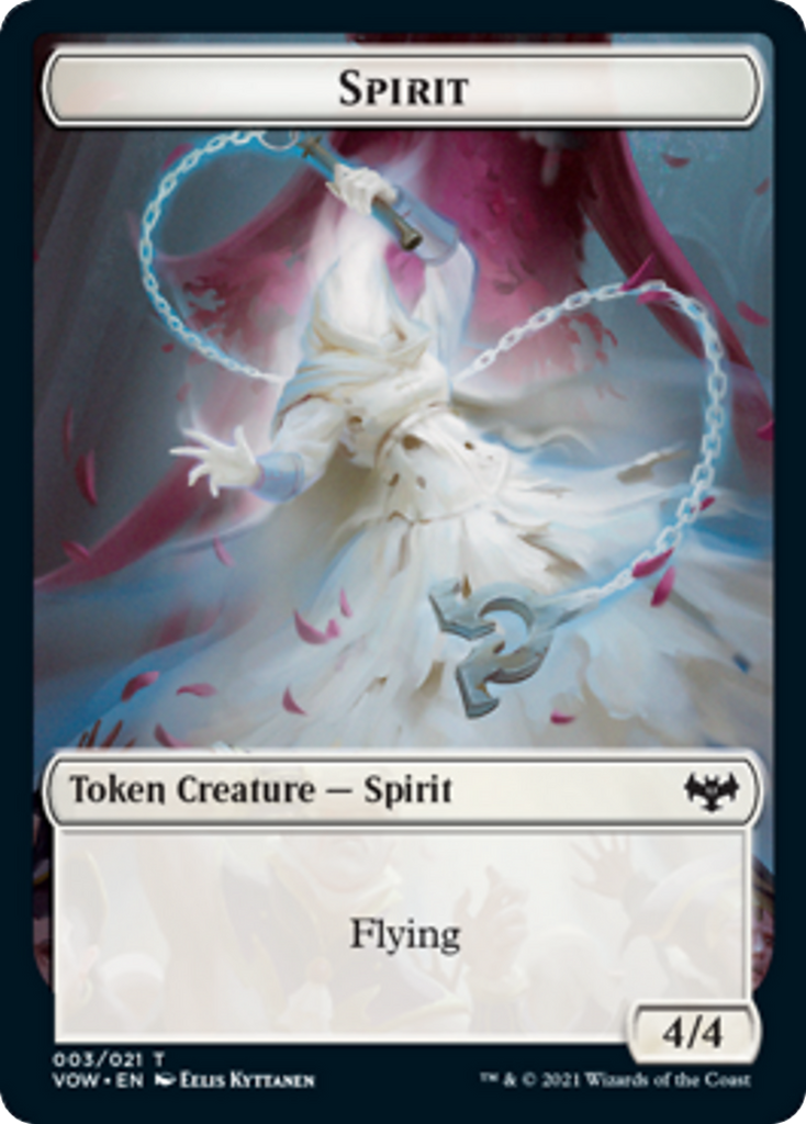 Magic: The Gathering - Spirit Token - Innistrad: Crimson Vow Tokens