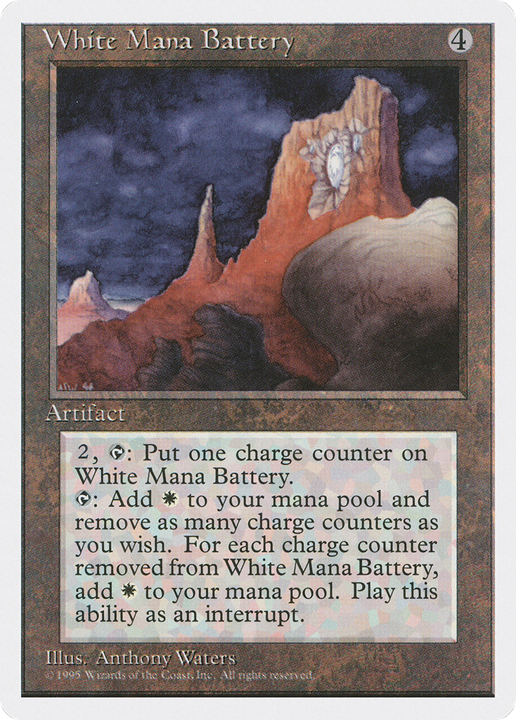 Magic: The Gathering - White Mana Battery - Fourth Edition