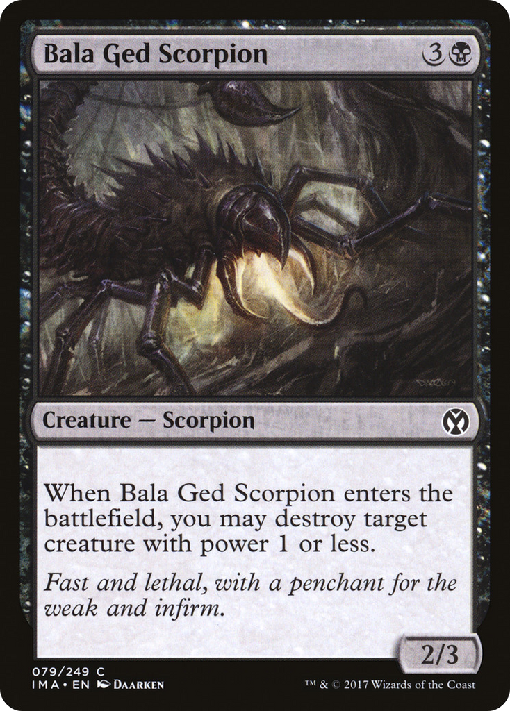 Magic: The Gathering - Bala Ged Scorpion - Iconic Masters