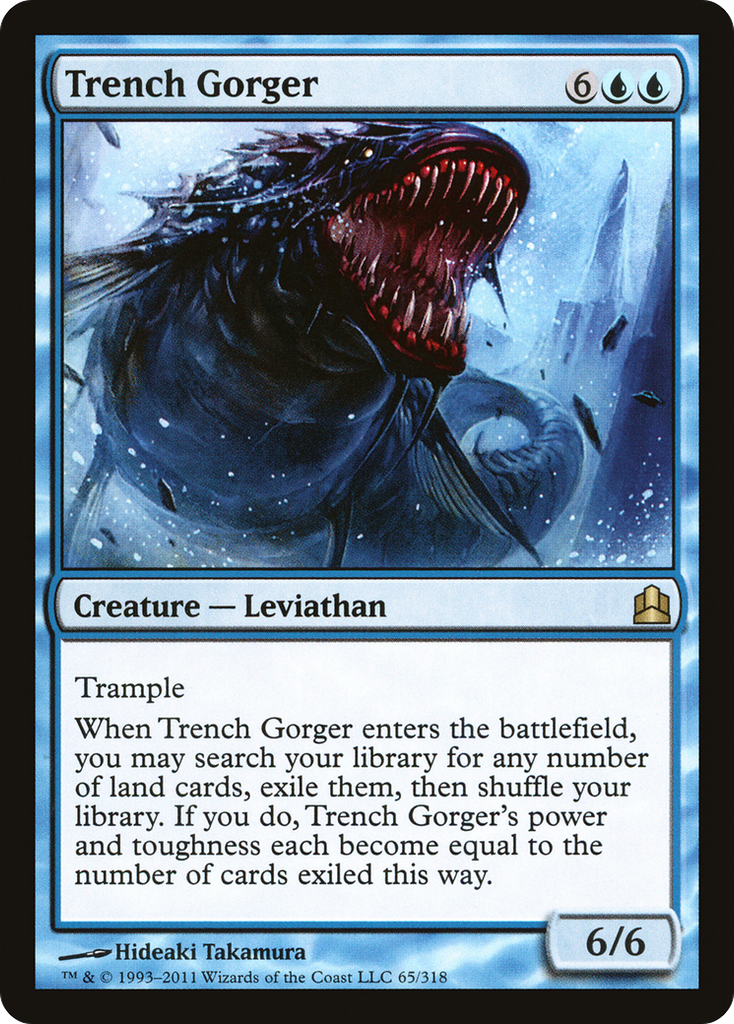 Magic: The Gathering - Trench Gorger - Commander 2011