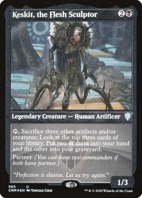 Magic the Gathering - Keskit, the Flesh Sculptor Foil - Commander Legends