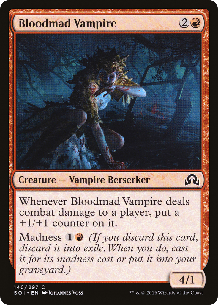 Magic: The Gathering - Bloodmad Vampire - Shadows over Innistrad