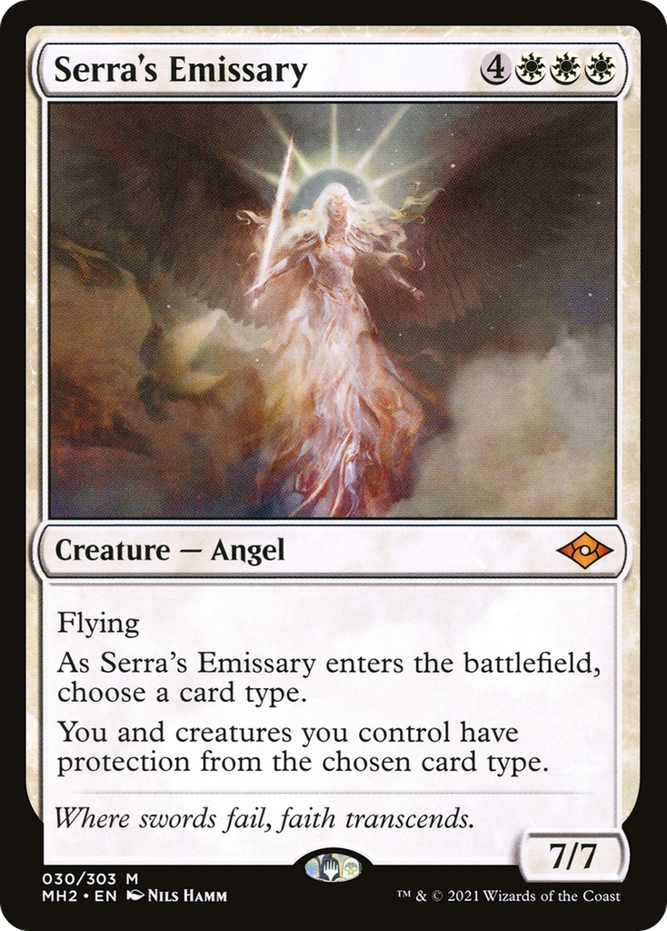 Magic: The Gathering - Serra's Emissary - Modern Horizons 2
