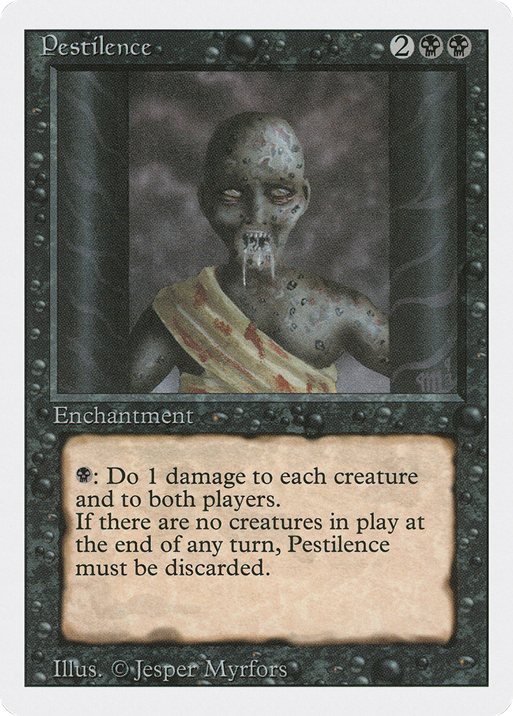 Magic: The Gathering - Pestilence - Revised Edition