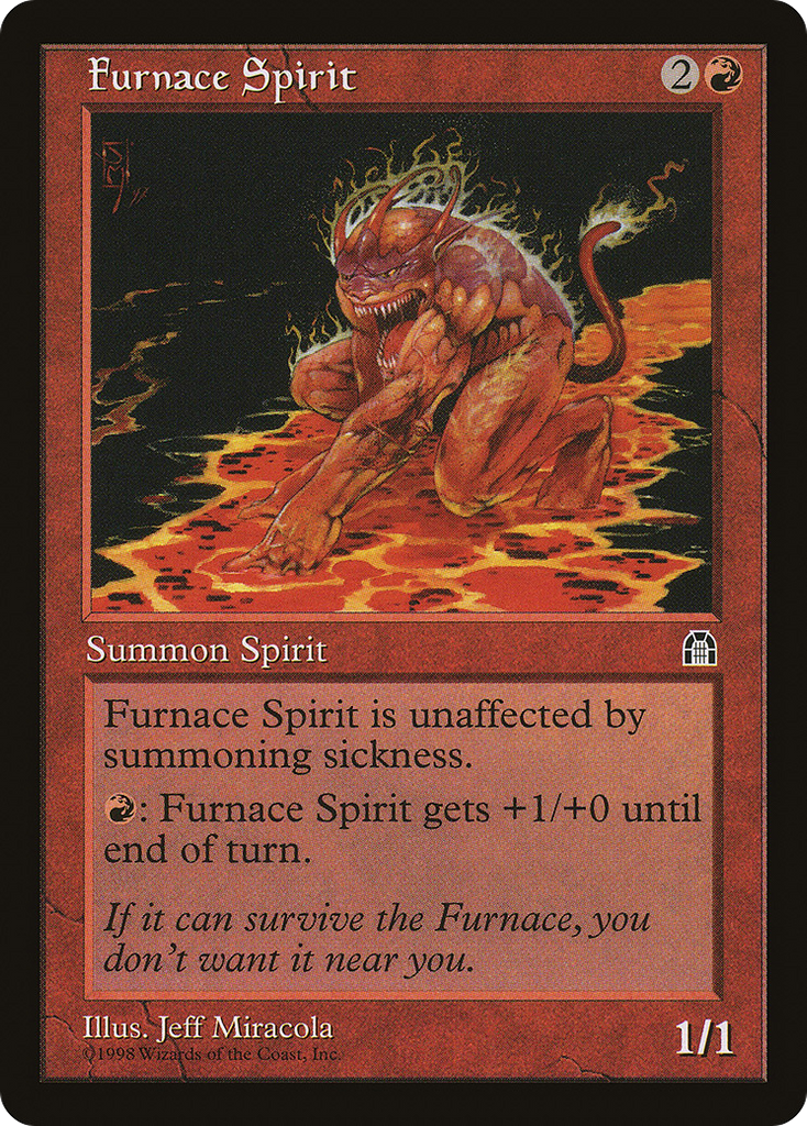 Magic: The Gathering - Furnace Spirit - Stronghold