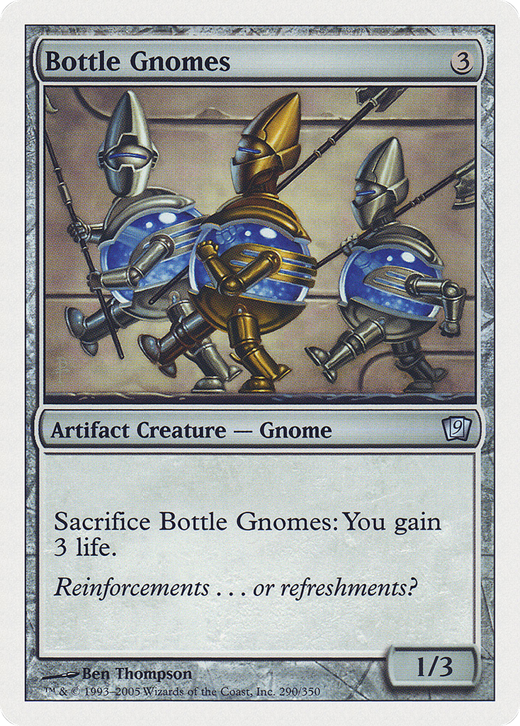 Magic: The Gathering - Bottle Gnomes - Ninth Edition