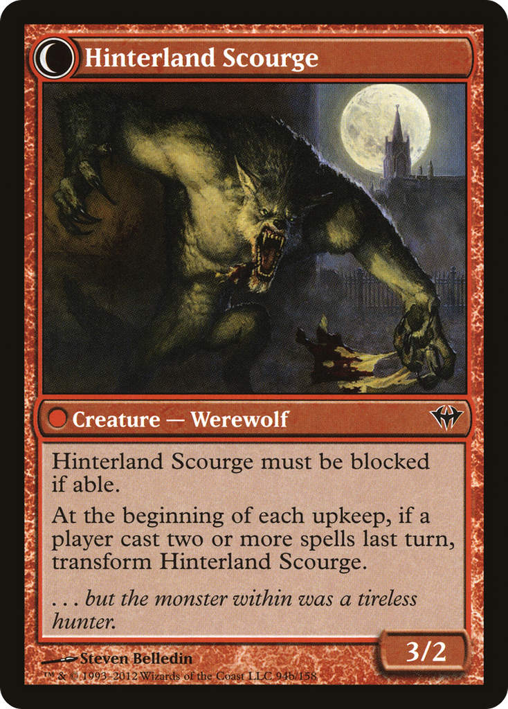 Magic: The Gathering - Hinterland Hermit // Hinterland Scourge - Dark Ascension