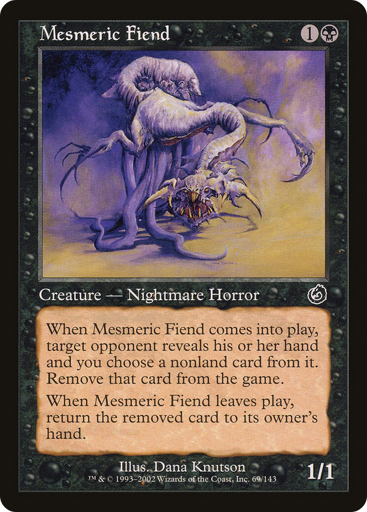 Magic: The Gathering - Mesmeric Fiend - Torment
