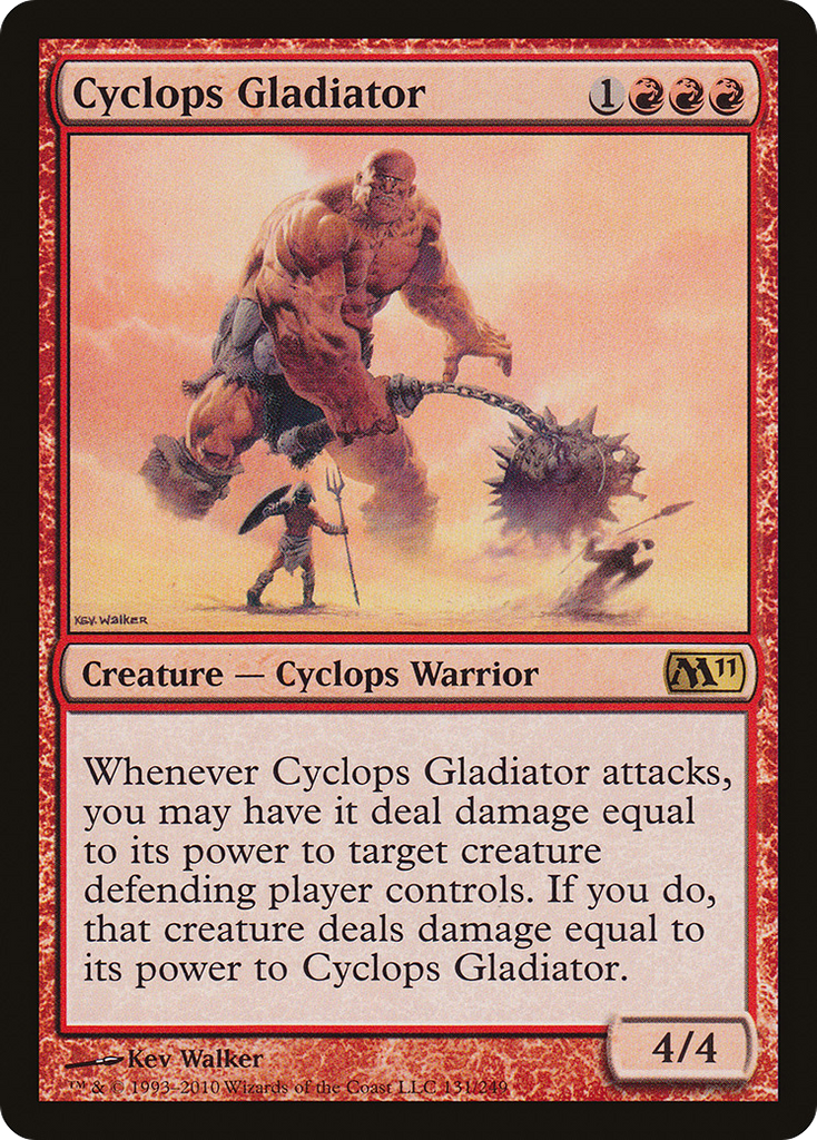 Magic: The Gathering - Cyclops Gladiator - Magic 2011