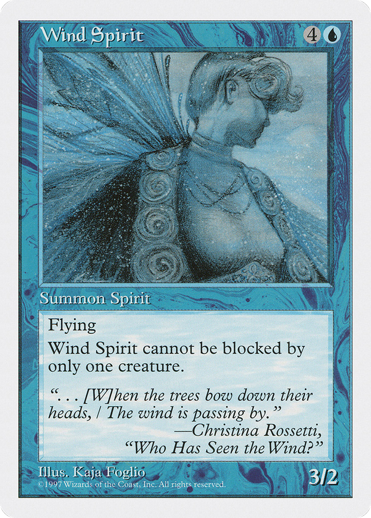 Magic: The Gathering - Wind Spirit - Fifth Edition