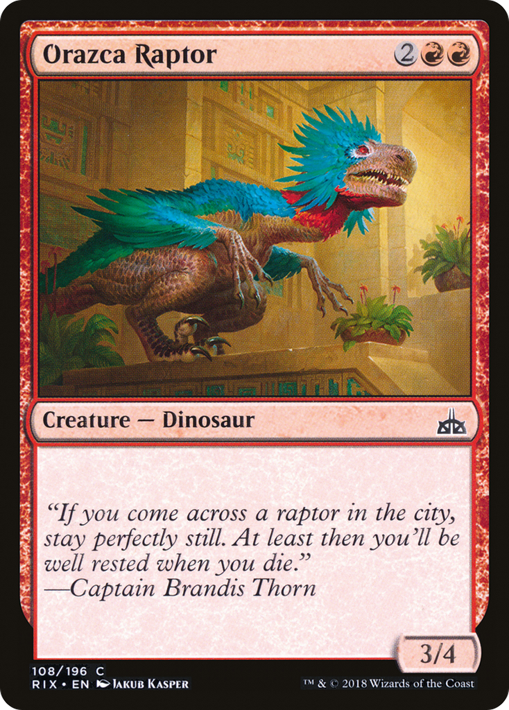 Magic: The Gathering - Orazca Raptor - Rivals of Ixalan