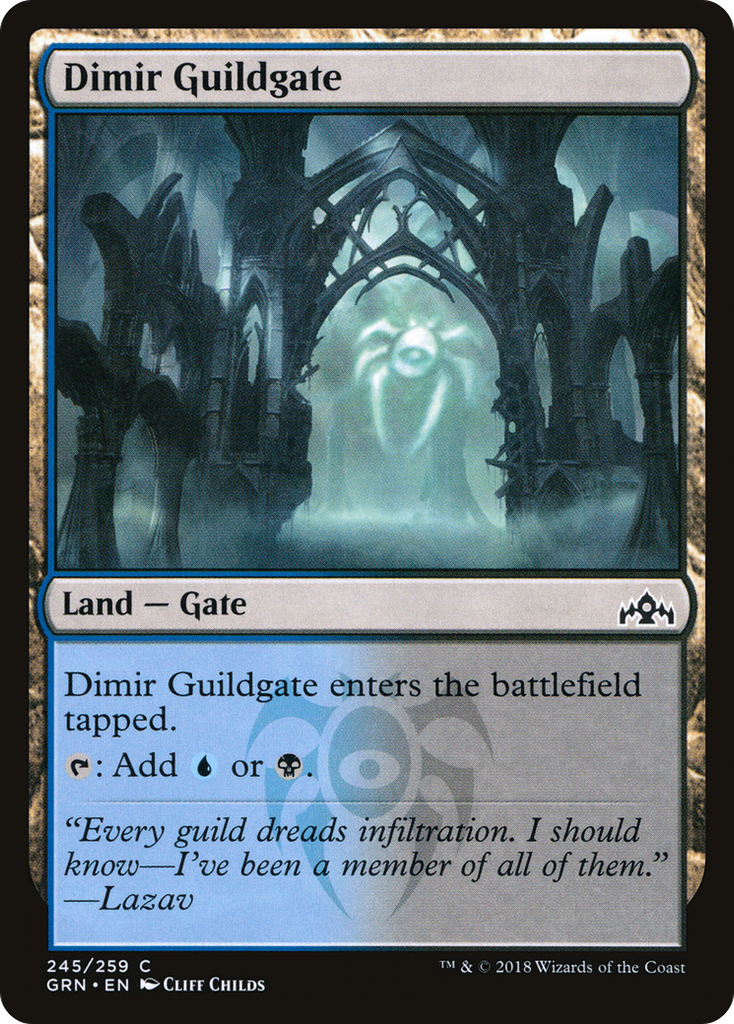 Magic: The Gathering - Dimir Guildgate - Guilds of Ravnica