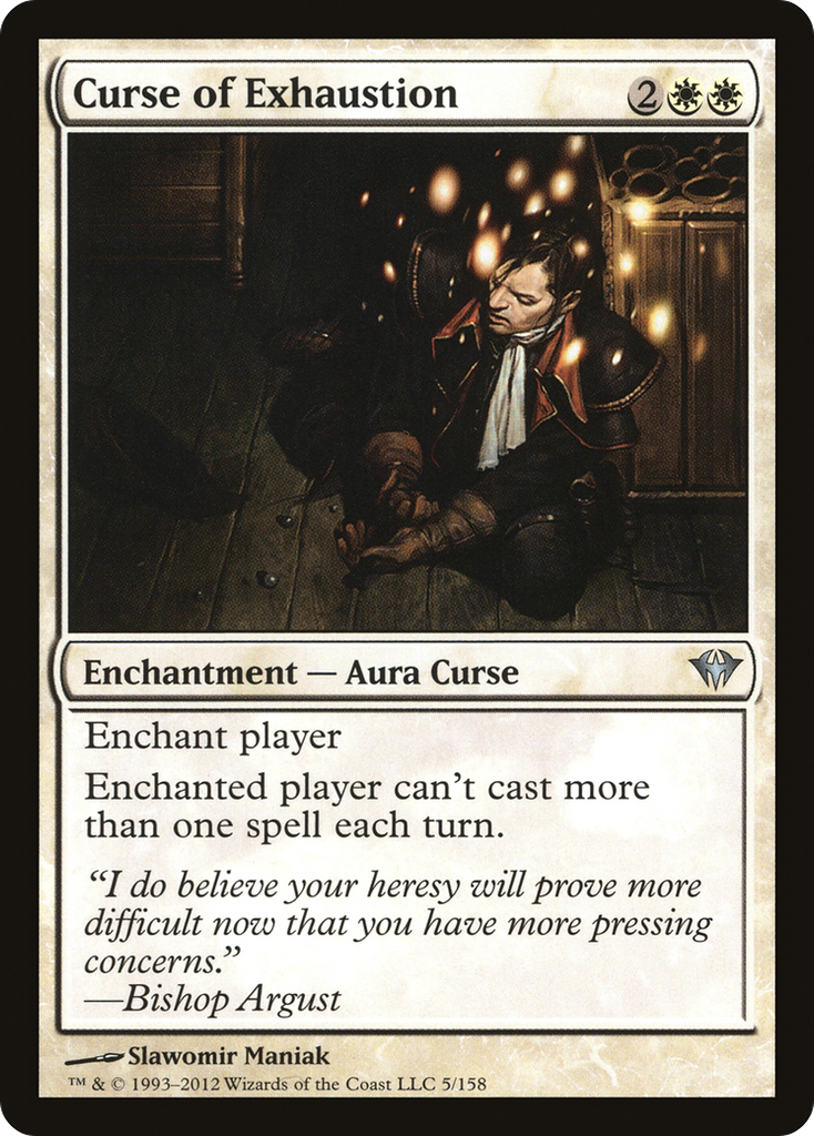 Magic: The Gathering - Curse of Exhaustion - Dark Ascension