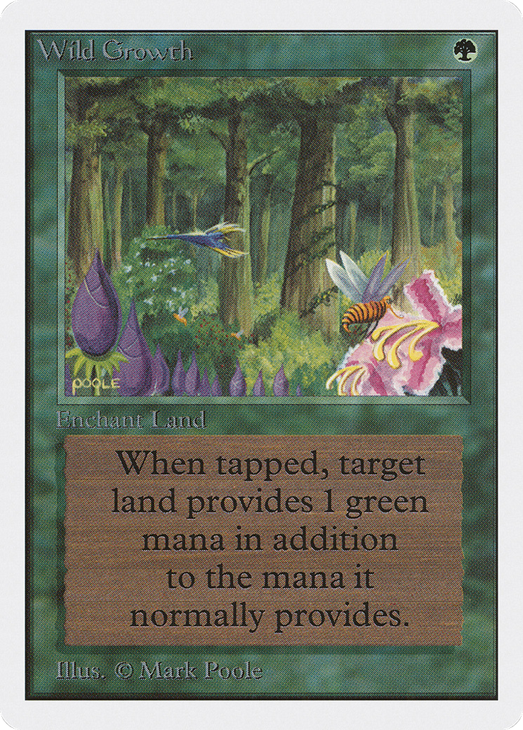 Magic: The Gathering - Wild Growth - Unlimited Edition