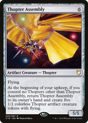 Magic: The Gathering - Thopter Assembly - Commander 2018