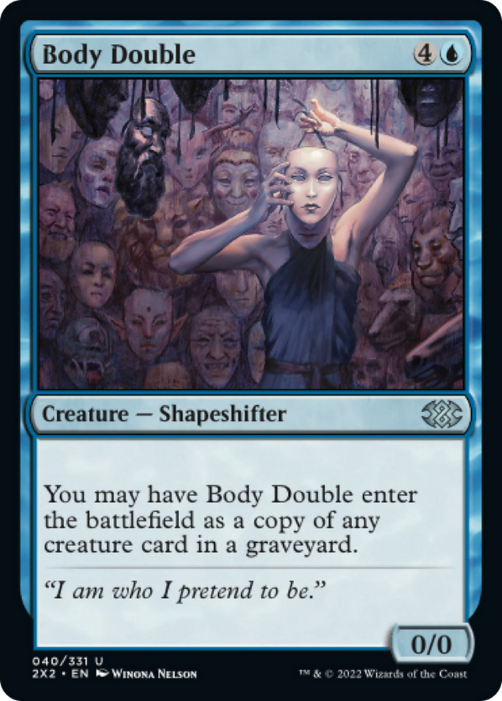 Magic: The Gathering - Body Double - Double Masters 2022