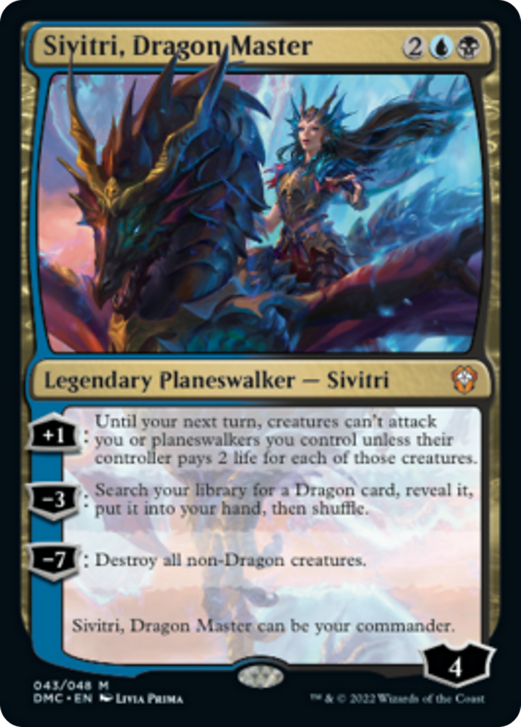 Magic: The Gathering - Sivitri, Dragon Master - Dominaria United Commander